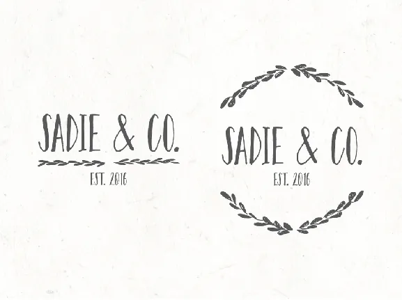 Sadie Sans Free font