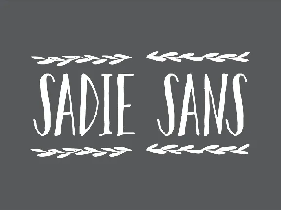 Sadie Sans Free font