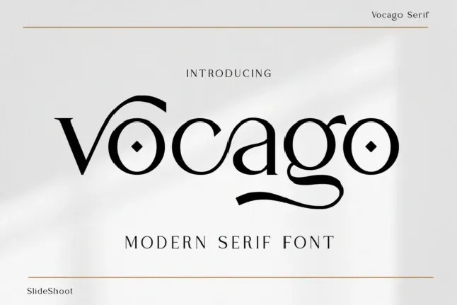 Vocago font