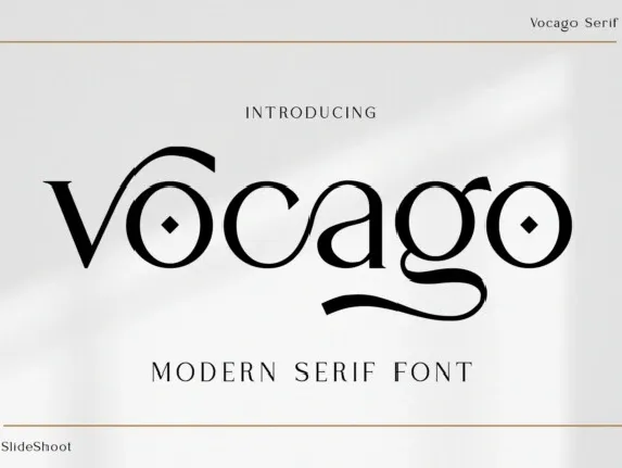 Vocago font