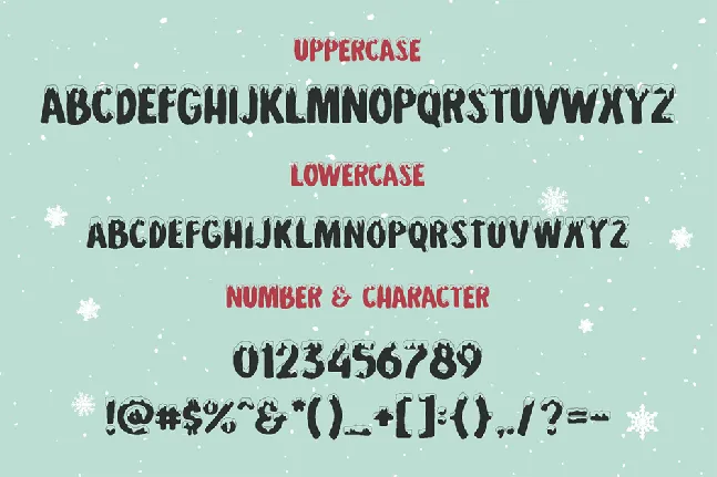 Snowy Season font