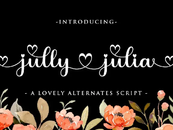 jully julia font