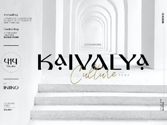 KAIVALYA font