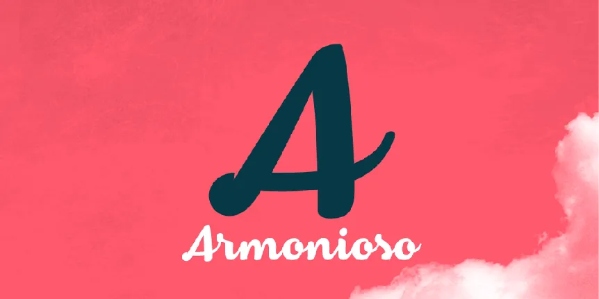 Armonioso font