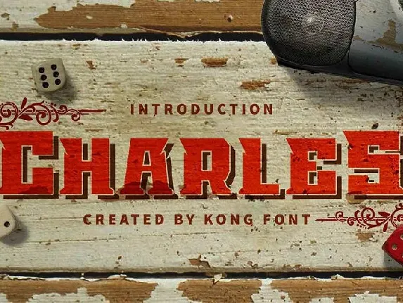 Charles Display font