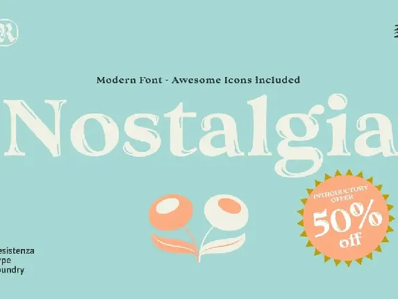 Nostalgia font