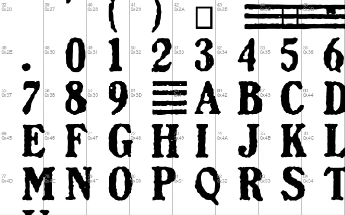 Dutch Coffee font