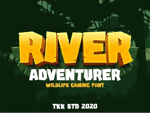 River Adventurer font