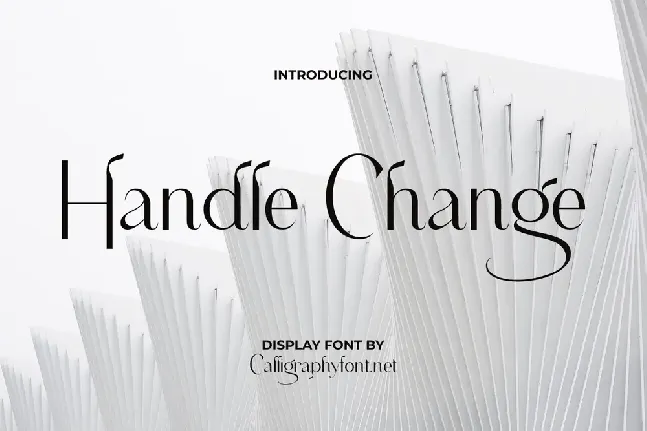 Handle Change Demo font