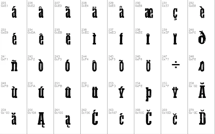 Western Bang Bang font