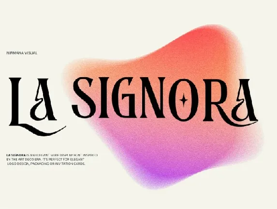 La Signora font