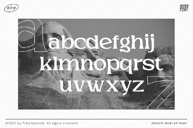 Reusco font