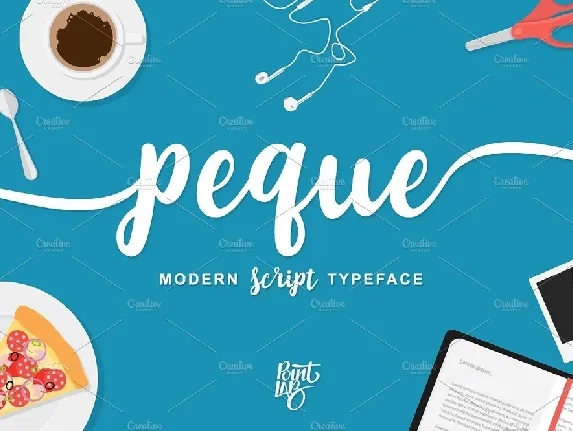 Peque Free font