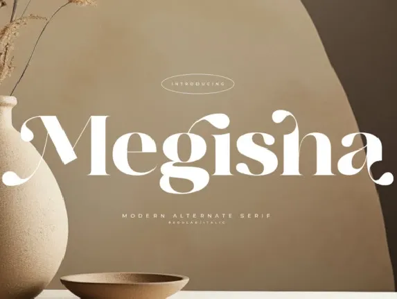 Megisha font