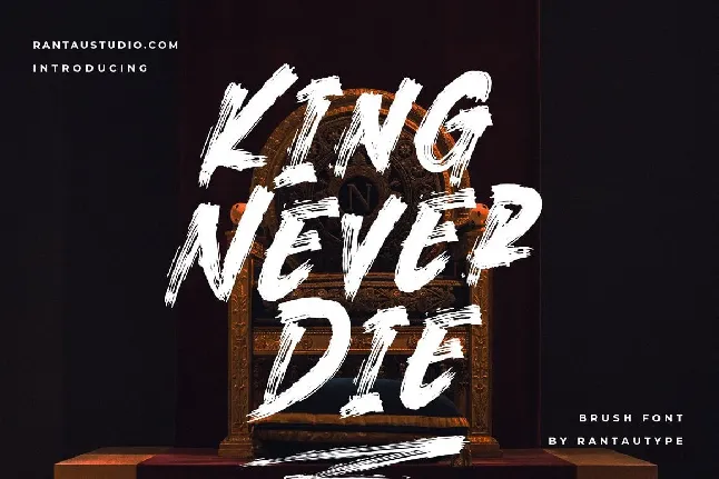 King Never Die font