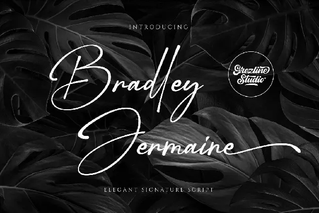 Bradley Jermaine font