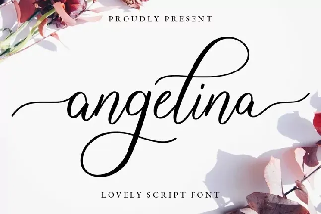 Angelina font