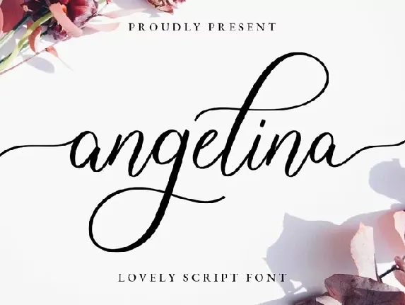 Angelina font