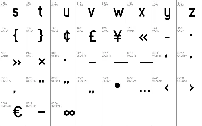 Octanis Family font