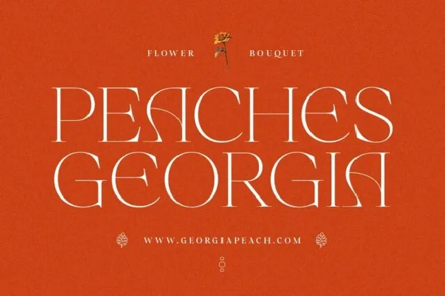 Angel Peach font