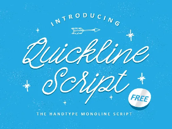 Quickline Free font