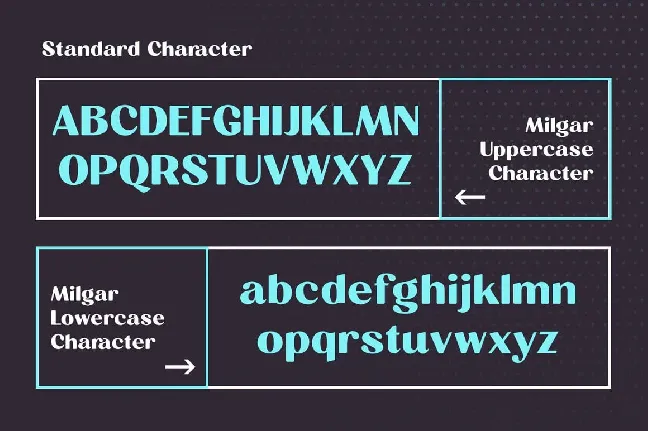 Milgran font