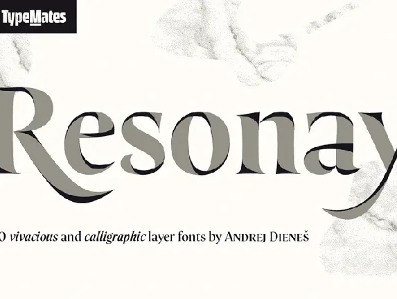 Resonay font