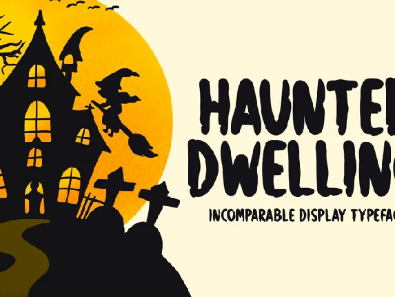 Haunted Dwelling font