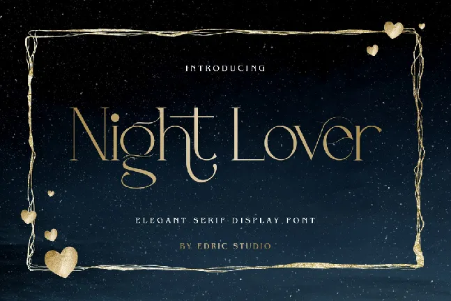 Night Lover Demo font