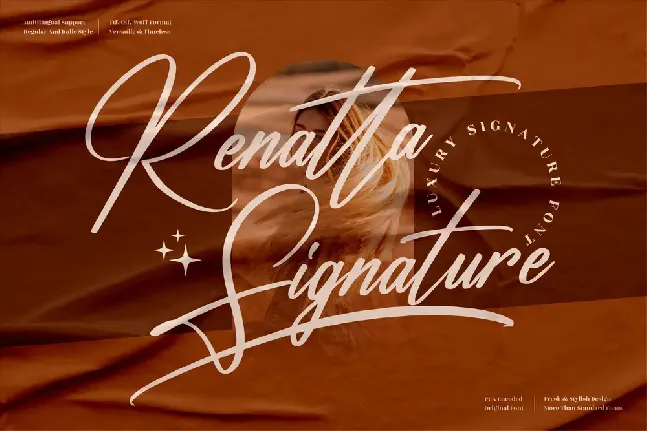 Renatta Signature font