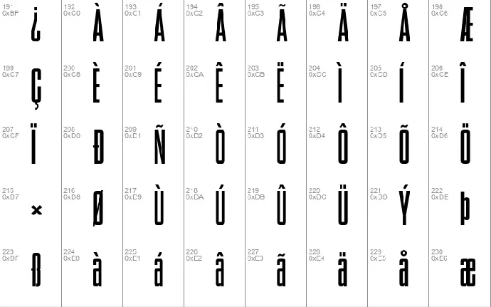 BStyle font