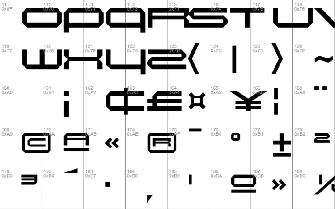 Induction font