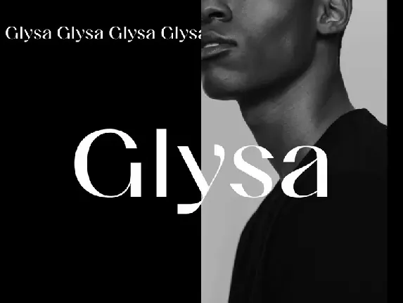 Glysa font