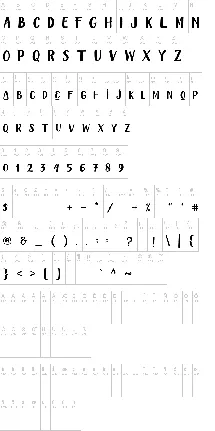 Chandelle Display font