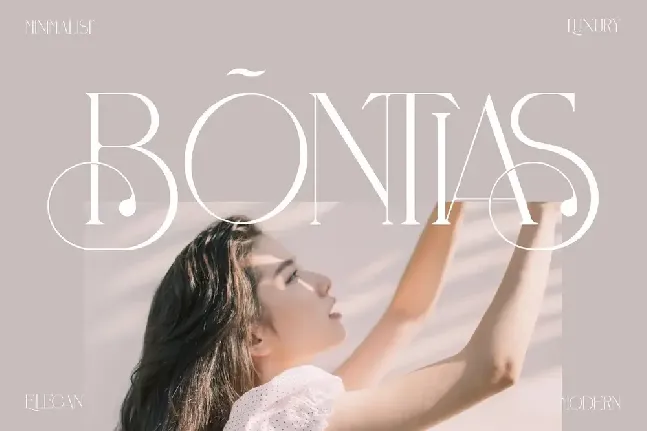 Bontias font