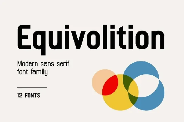 Equivolition Family font