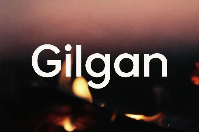 Gilgan font