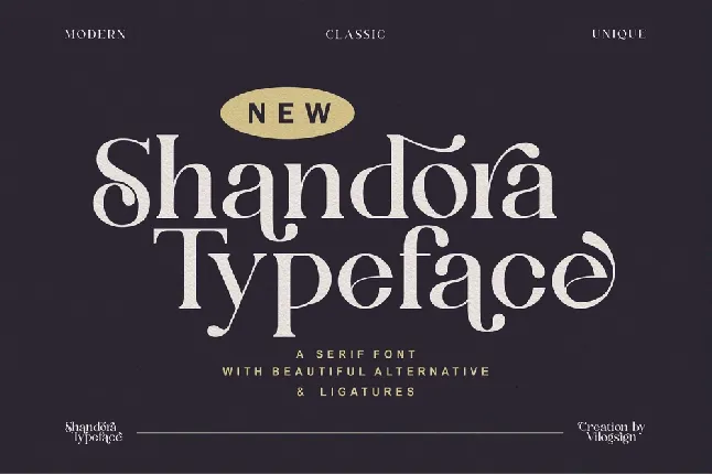 Shandora font