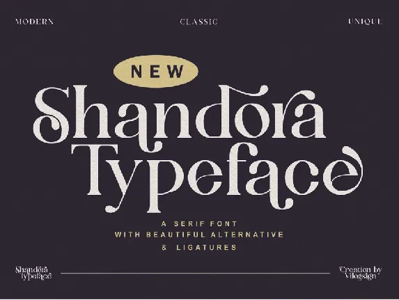 Shandora font