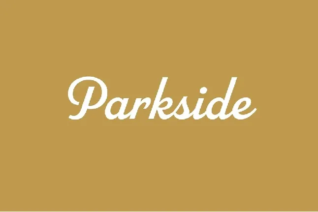 Parkside font