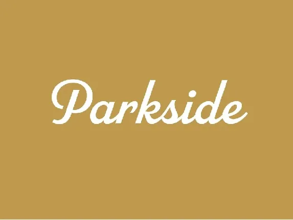 Parkside font