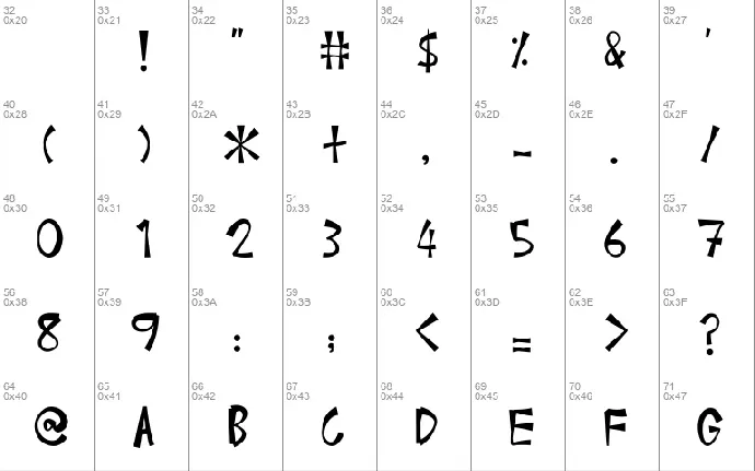 Mantop font