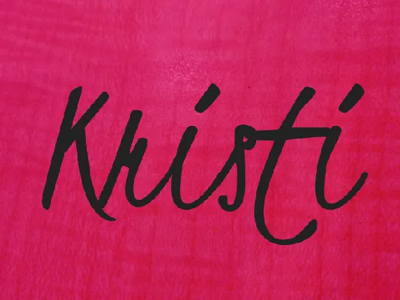 Kristi font