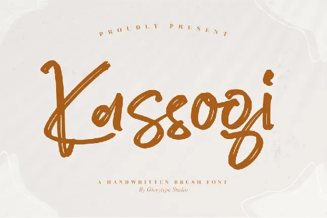 Kassogi font