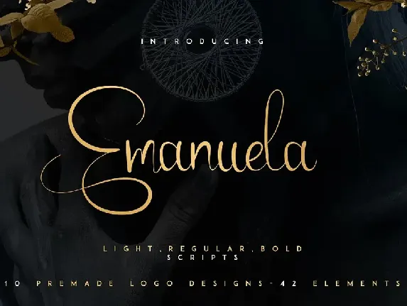 Emanuela Script font