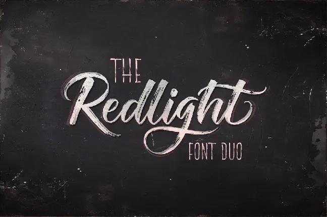 The Redlight Free font