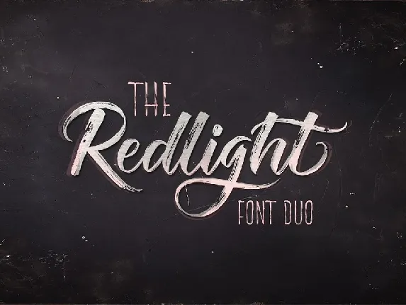 The Redlight Free font