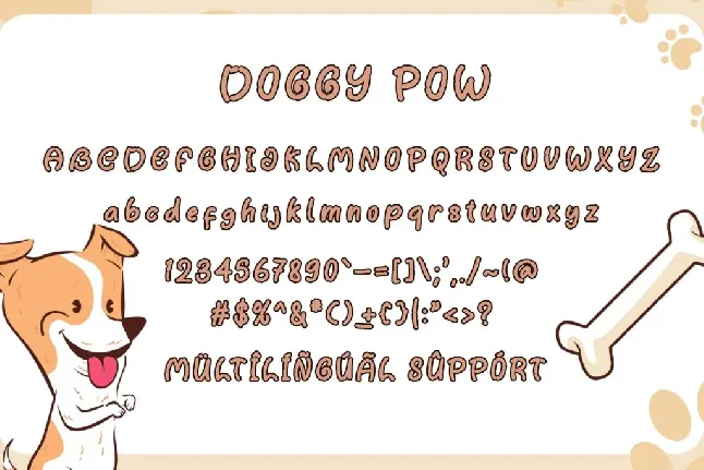 Doggy Pow Demo font