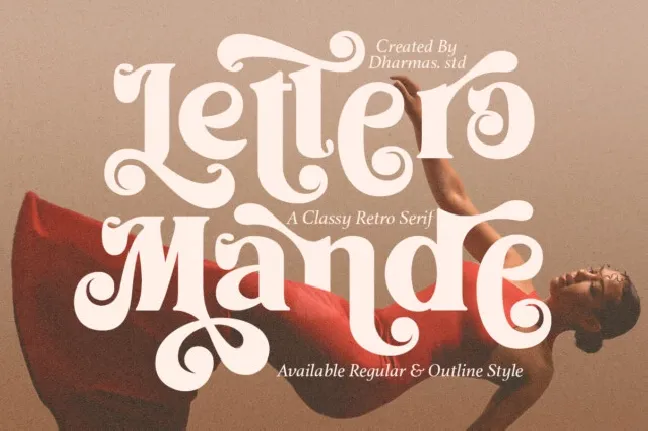 Lettero Mande font