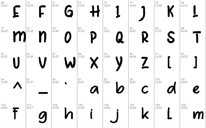 Brokhoant font